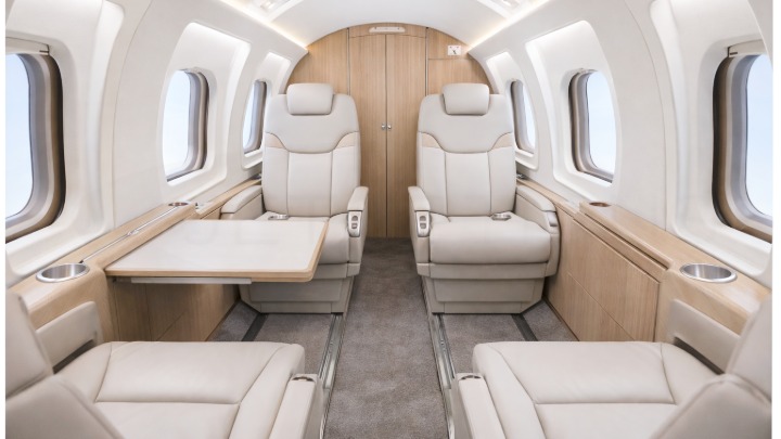 Special Charter Category - Westwind II Jet Interior